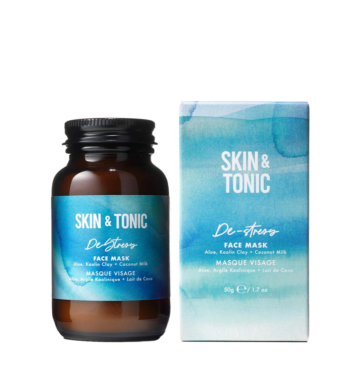De-stress face mask
